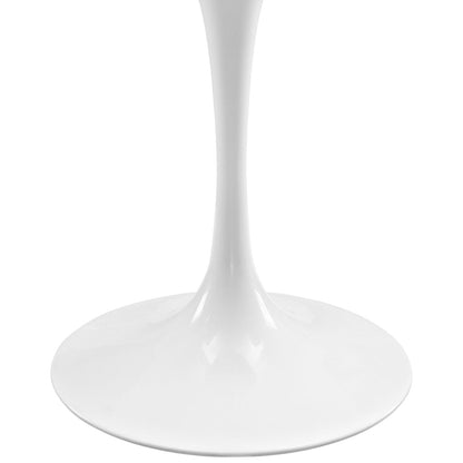 Lippa 48" Oval Walnut Dining Table, Brown, Metal 10044