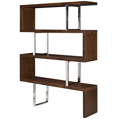 Meander Stand, Brown, Wood 10099