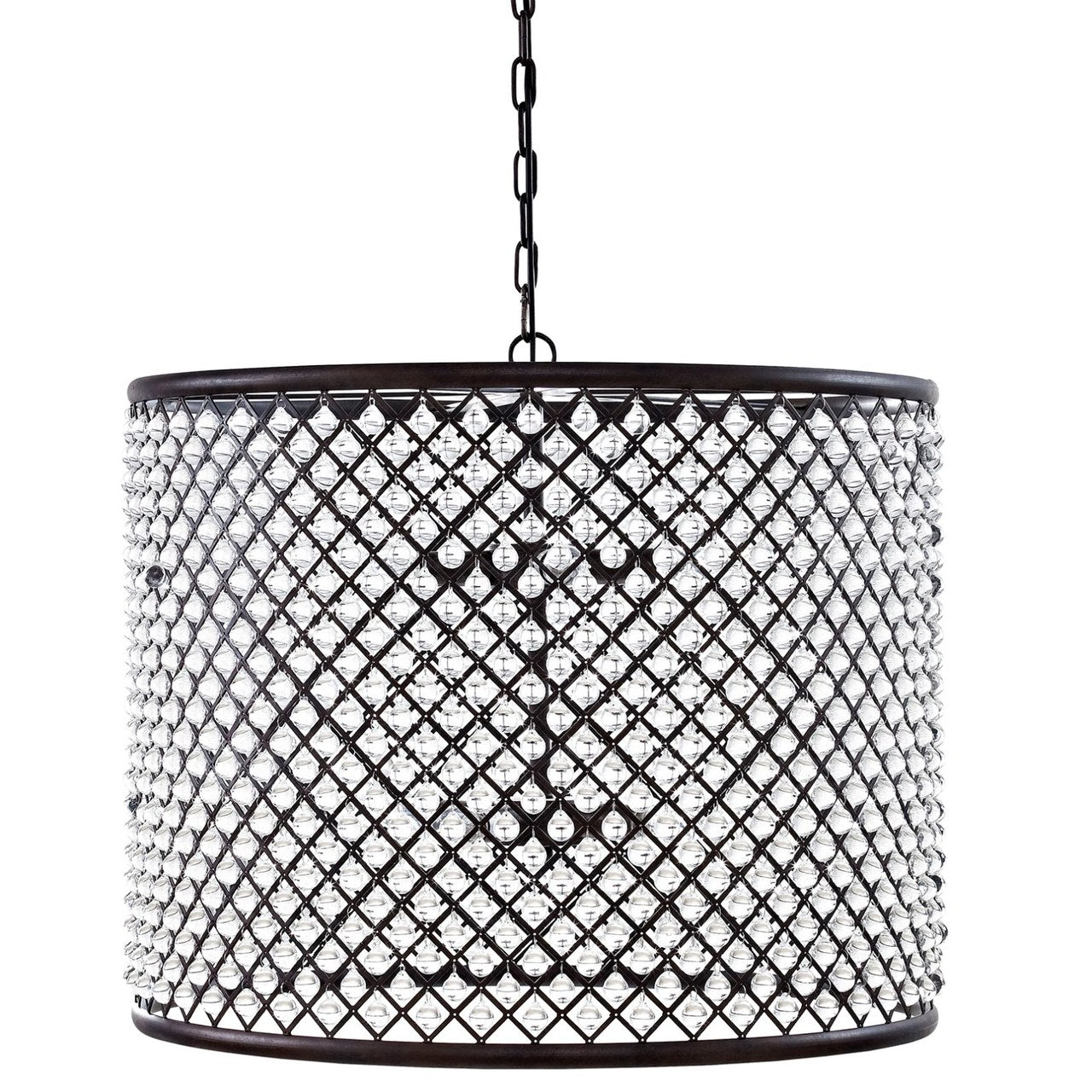 Prosperity Chandelier, Brown, Metal 10184