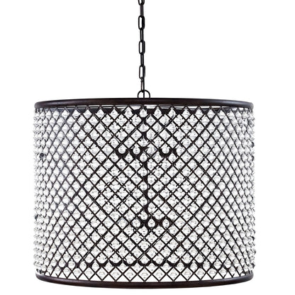 Prosperity Chandelier, Brown, Metal 10184