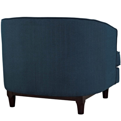 Coast Upholstered Armchair, Navy, Fabric 10236