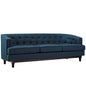 Coast Upholstered Sofa, Navy, Fabric 10240