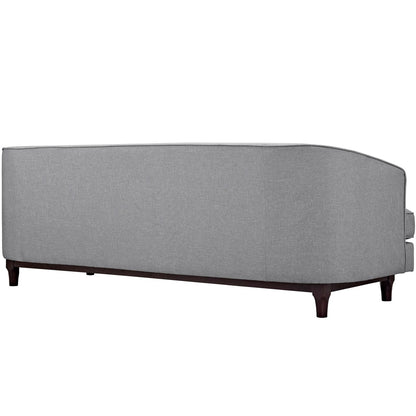 Coast Upholstered Sofa, Grey, Fabric 10243