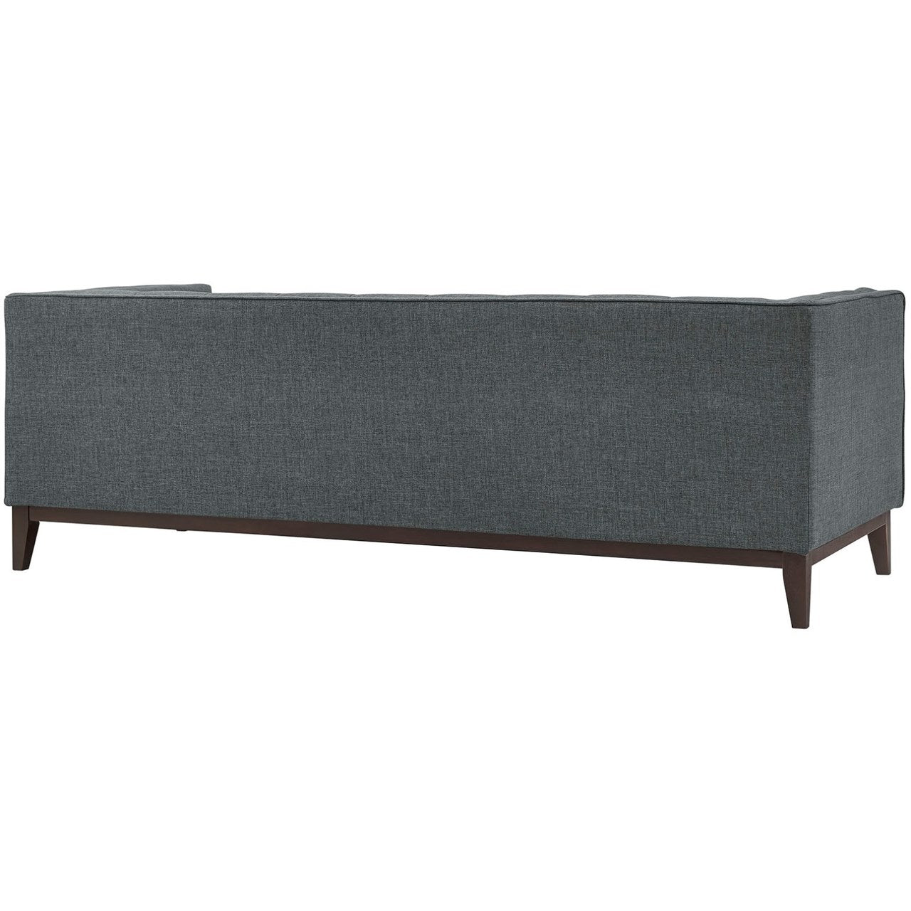 Serve Upholstered Sofa, Grey, Fabric 10259