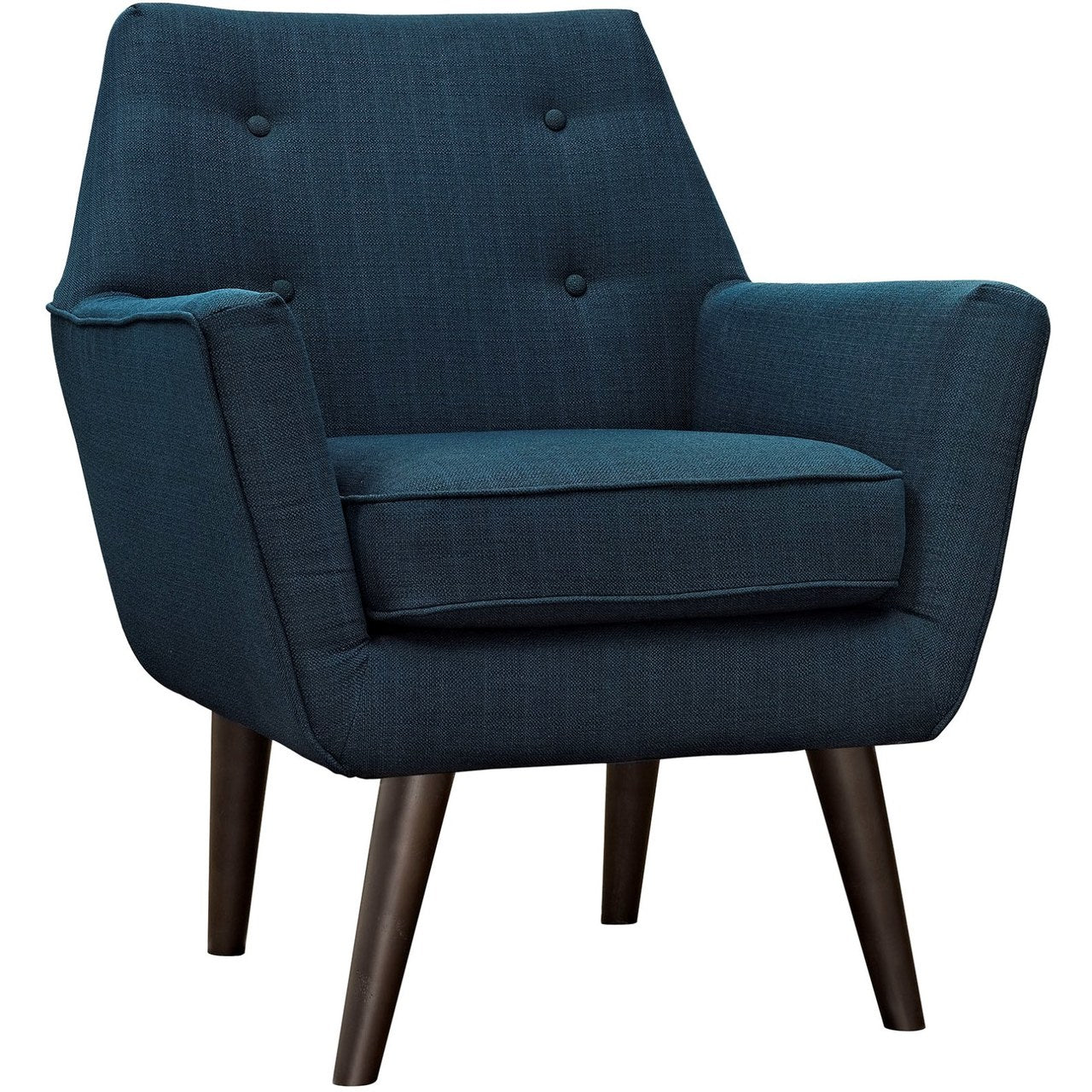 Posit Upholstered Armchair, Navy, Fabric 10263
