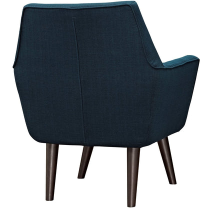 Posit Upholstered Armchair, Navy, Fabric 10263