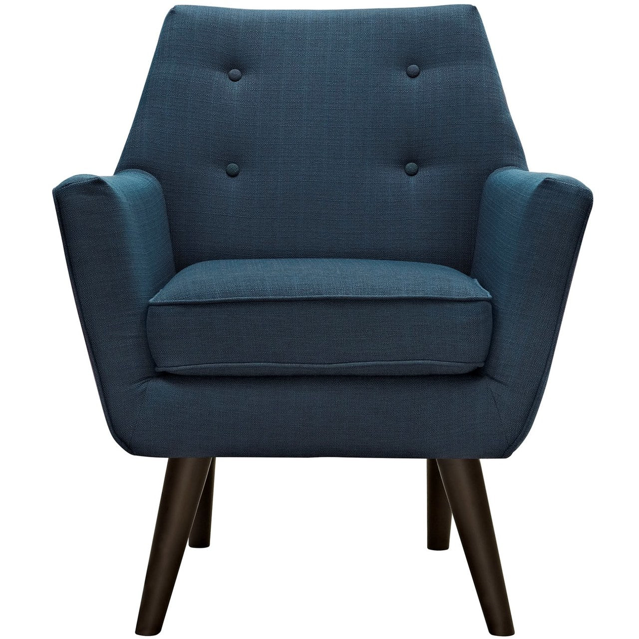 Posit Upholstered Armchair, Navy, Fabric 10263