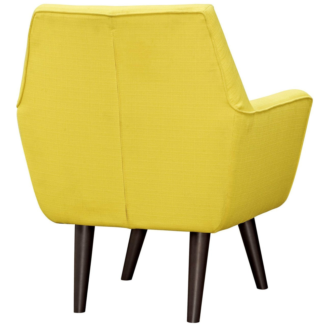 Posit Upholstered Armchair, Yellow, Fabric 10268