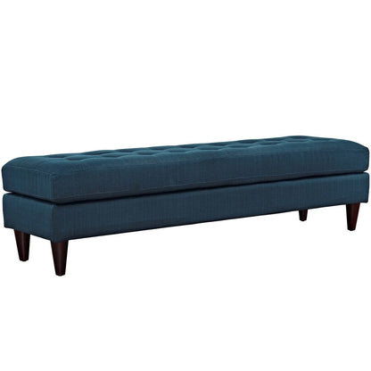 Empress Large Bench, Navy, Fabric 10271