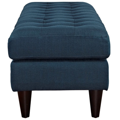 Empress Large Bench, Navy, Fabric 10271