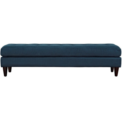 Empress Large Bench, Navy, Fabric 10271