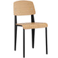 Cabin Dining Side Chair, Natural Black Wood