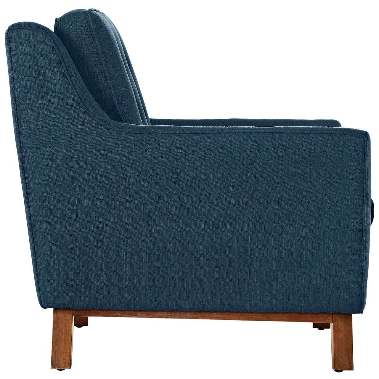 Beguile Armchairs and Sofa Set, Navy, Fabric 10301