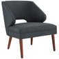 Dock Upholstered Fabric Armchair, Grey, Fabric 10334