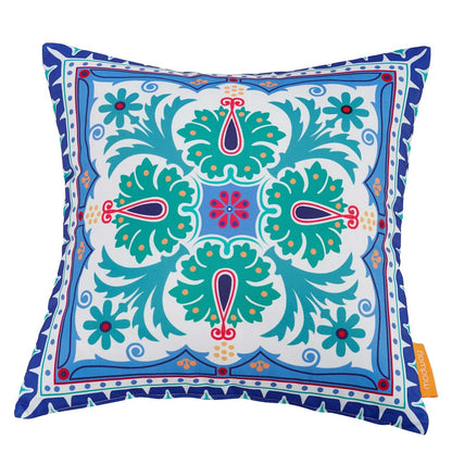 Modway Outdoor Patio Single Pillow, Fabric, Multi Color 13484