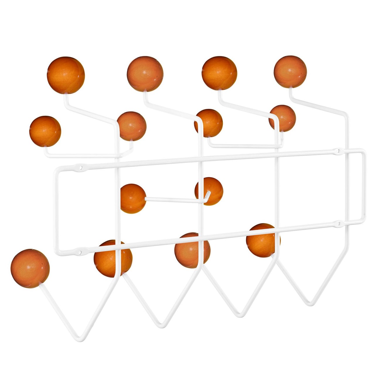 Gumball Coat Rack in Walnut