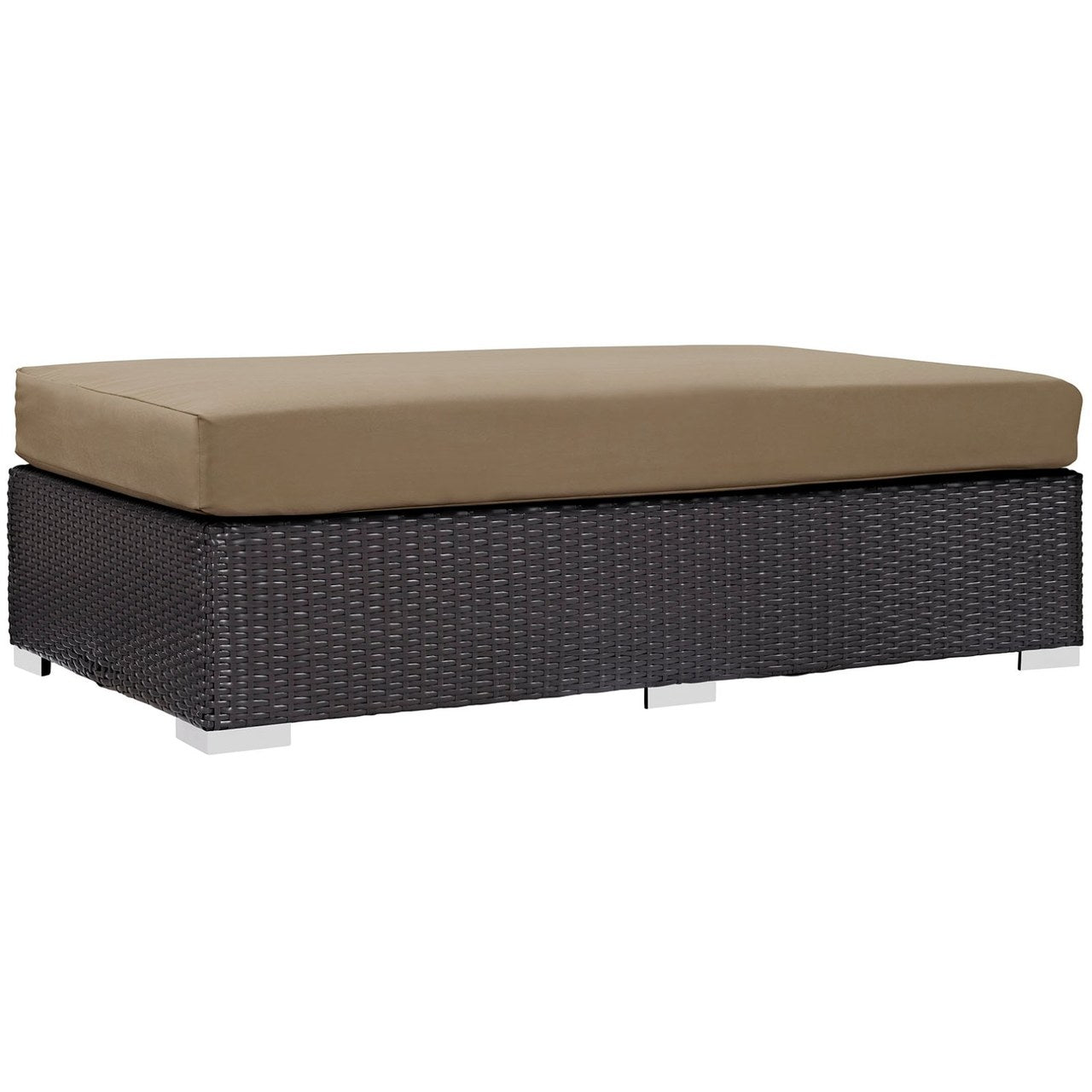 Convene Nine PCS Outdoor Patio Sofa Set, Brown, Rattan 10394