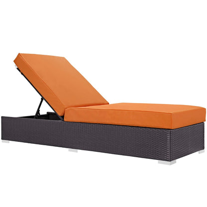 Convene Twelve PCS Outdoor Patio Sectional Set, Orange, Rattan 10423