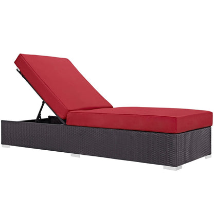Convene Twelve PCS Outdoor Patio Sectional Set, Red, Rattan 10425