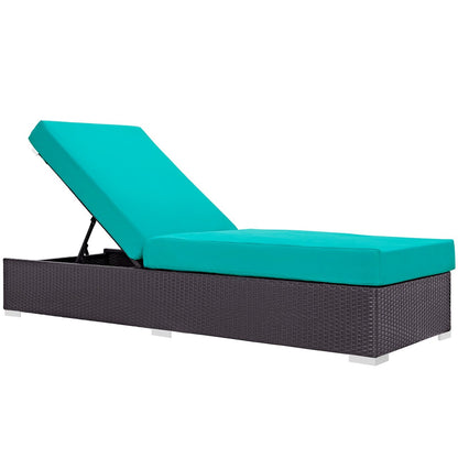 Convene Twelve PCS Outdoor Patio Sectional Set, Blue, Rattan 10426