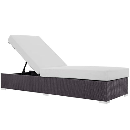Convene Twelve PCS Outdoor Patio Sectional Set, White, Rattan 10427