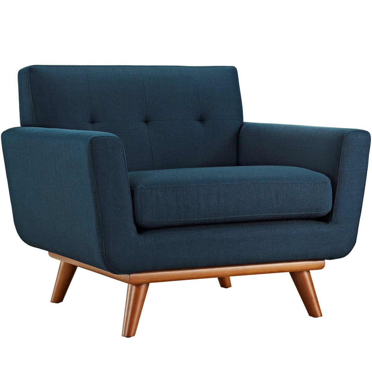 Engage Five PCS Sectional Sofa, Navy, Fabric 10534