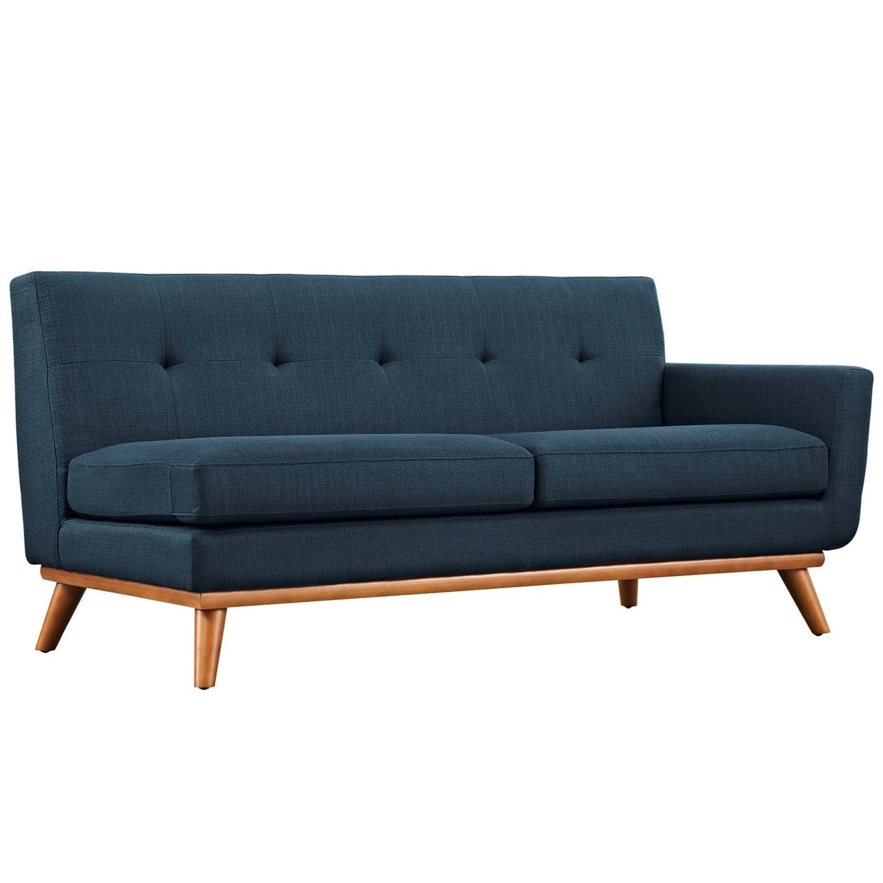Engage Five PCS Sectional Sofa, Navy, Fabric 10534