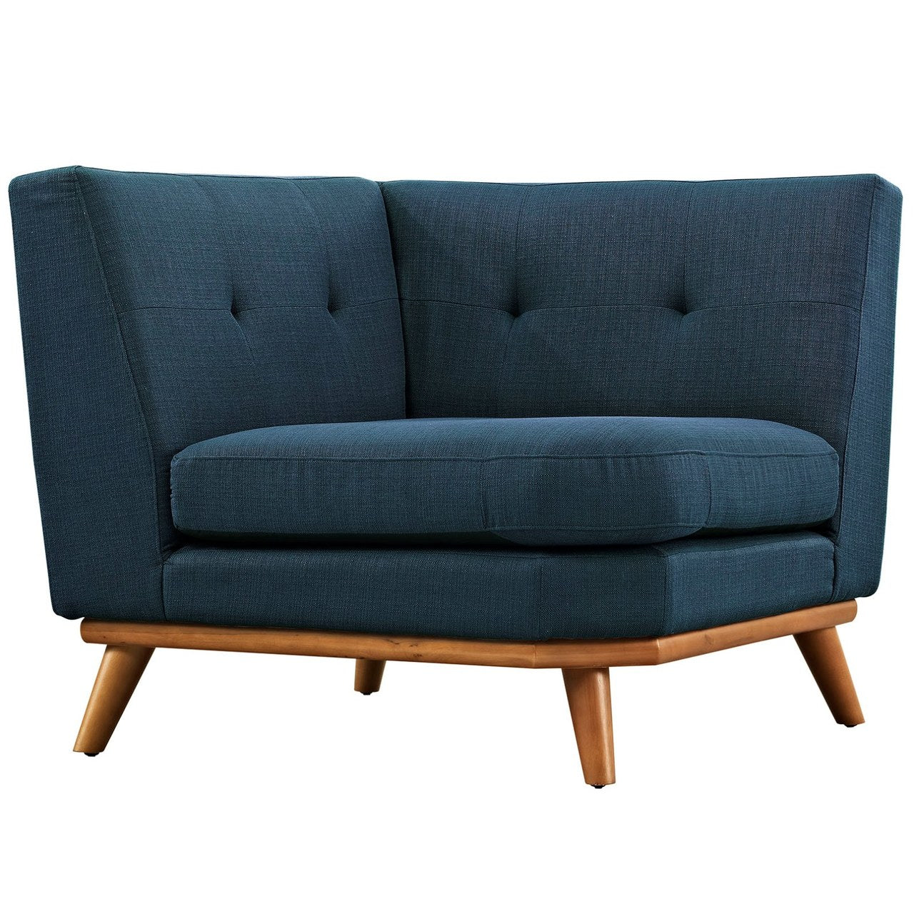 Engage Five PCS Sectional Sofa, Navy, Fabric 10534