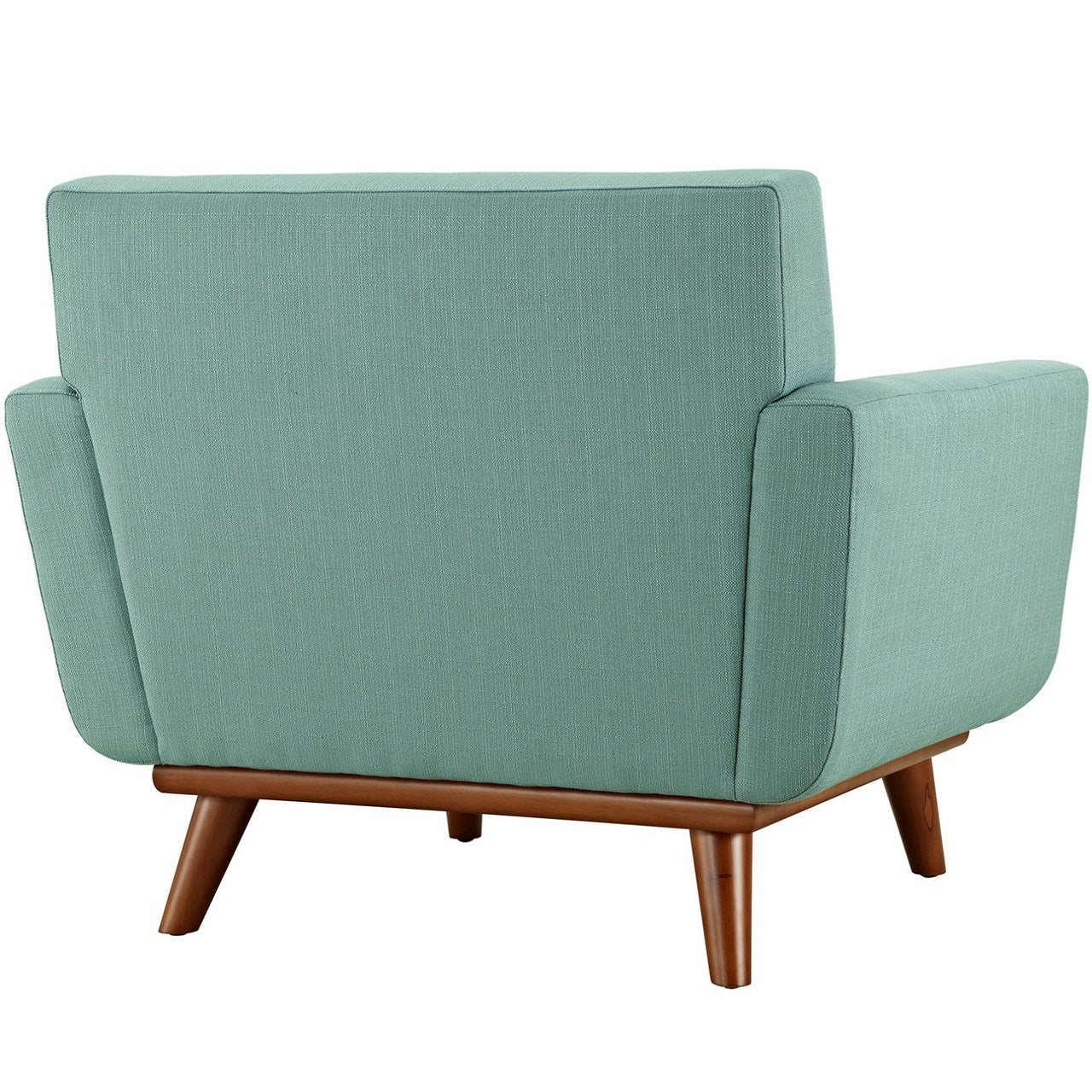Engage Armchair and Ottoman, Blue, Fabric 10545