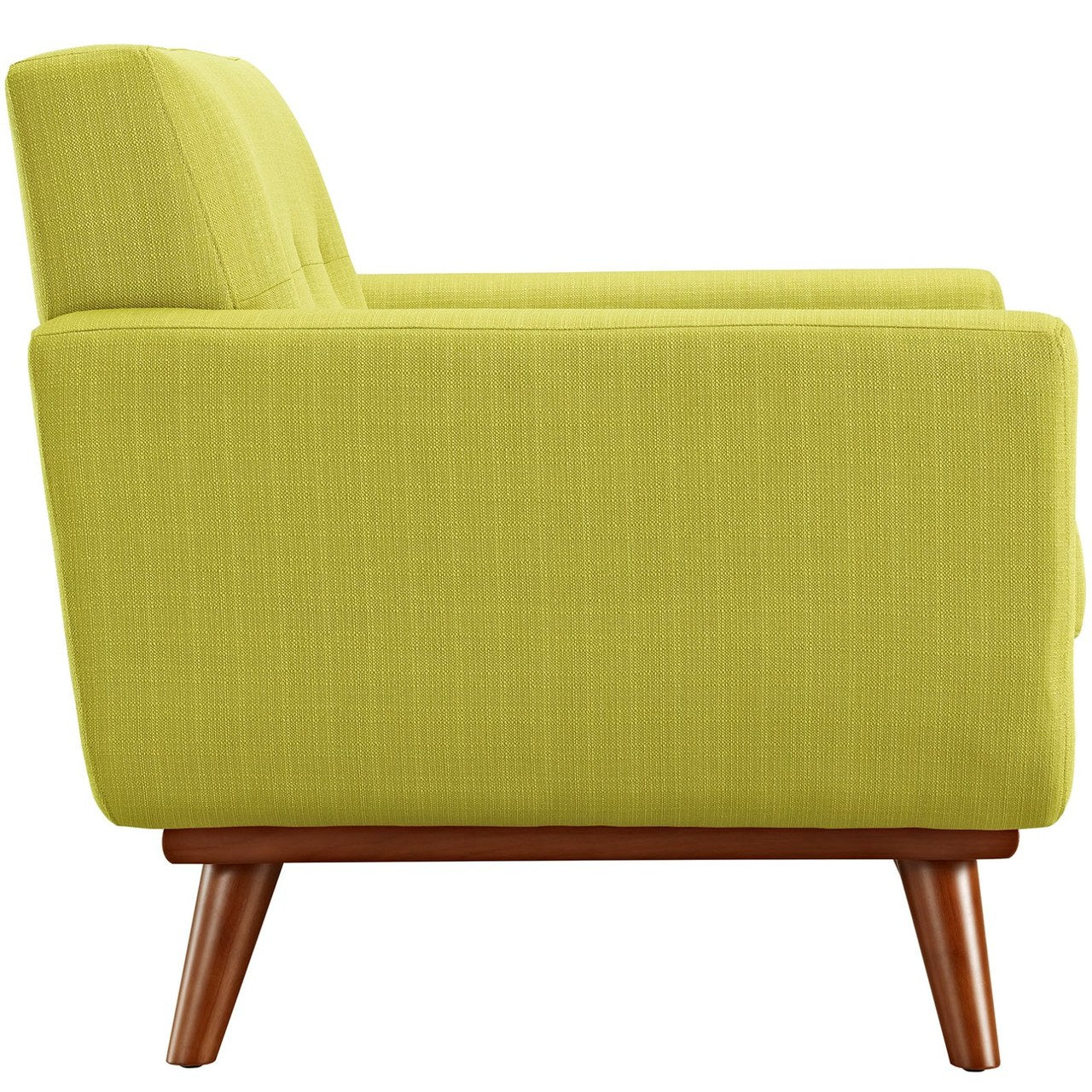 Engage Armchair and Ottoman, Green, Fabric 10548