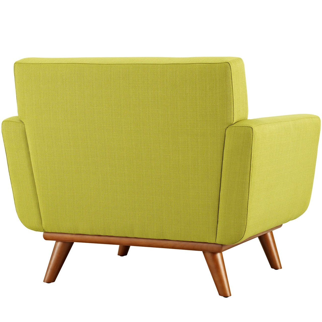 Engage Armchair and Ottoman, Green, Fabric 10548