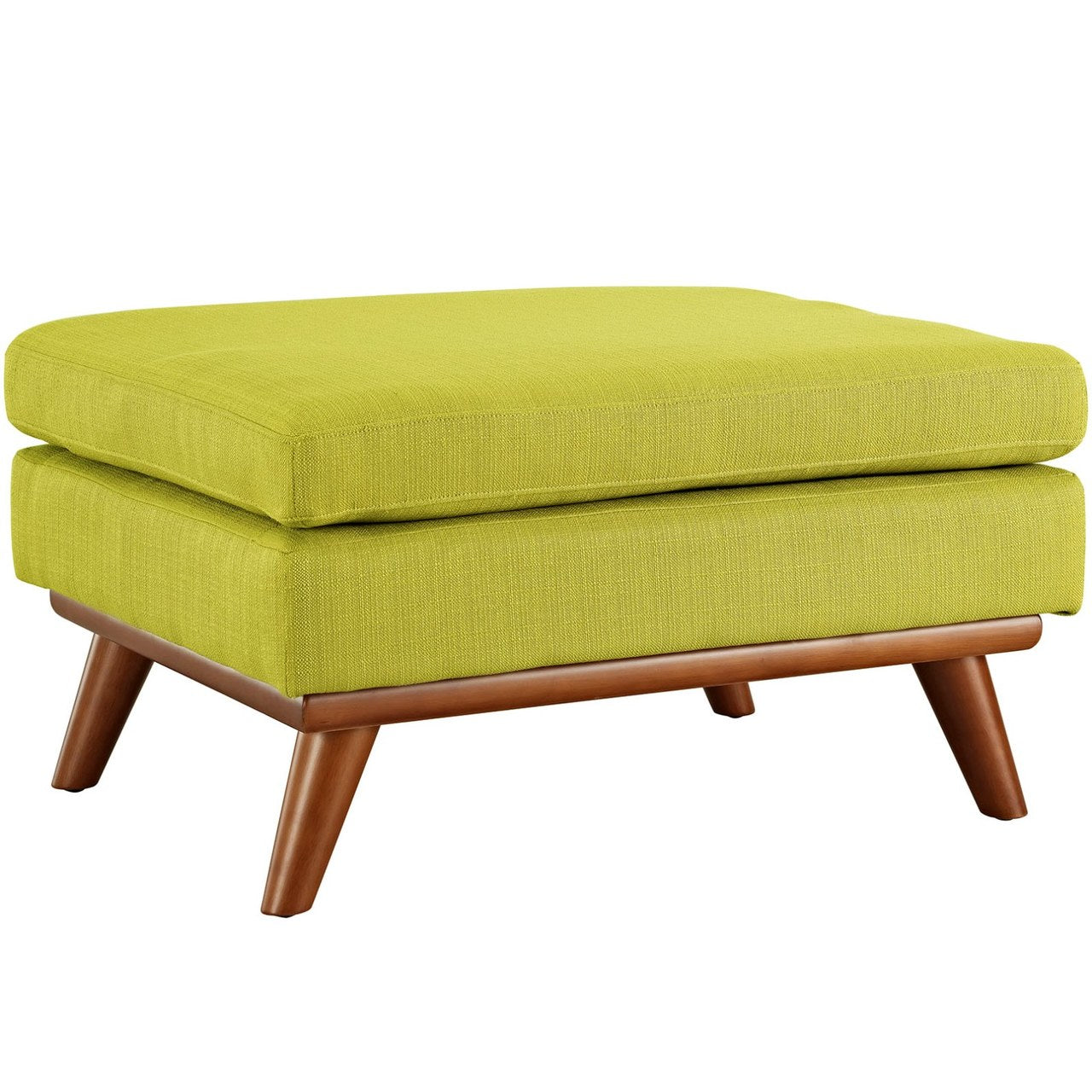 Engage Armchair and Ottoman, Green, Fabric 10548