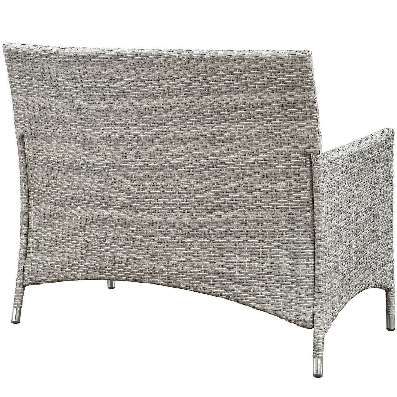 Bridge Four PCS Outdoor Patio Patio Conversation Set, Beige, Rattan 10669
