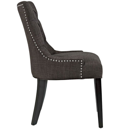 Regent Fabric Dining Chair, Brown, Fabric 10722