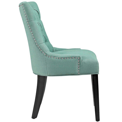 Regent Fabric Dining Chair, Blue, Fabric 10726
