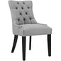Regent Fabric Dining Chair, Grey, Fabric 10727