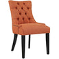 Regent Fabric Dining Chair, Orange, Fabric 10728