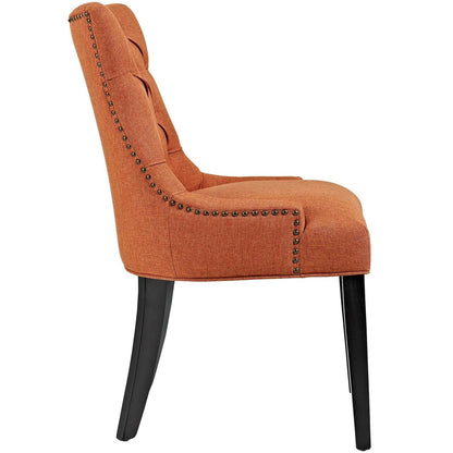 Regent Fabric Dining Chair, Orange, Fabric 10728