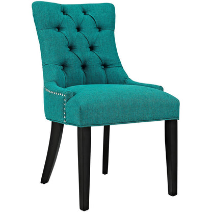 Regent Fabric Dining Chair, Blue, Fabric 10729