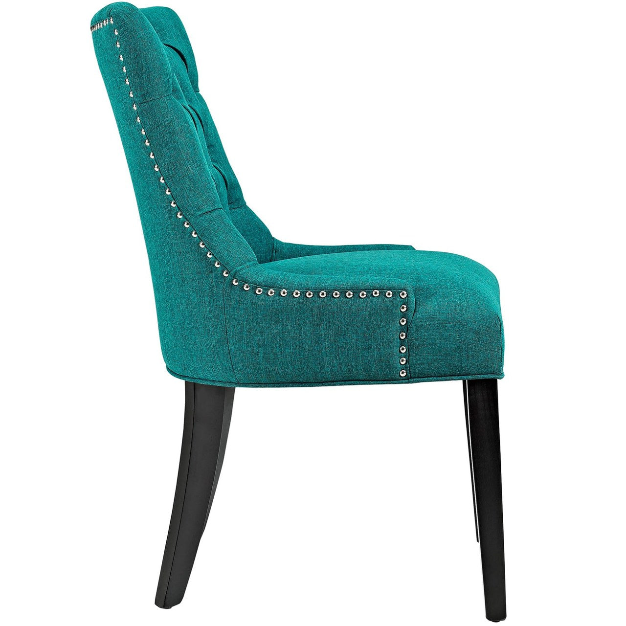 Regent Fabric Dining Chair, Blue, Fabric 10729
