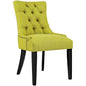 Regent Fabric Dining Chair, Green, Fabric 10730