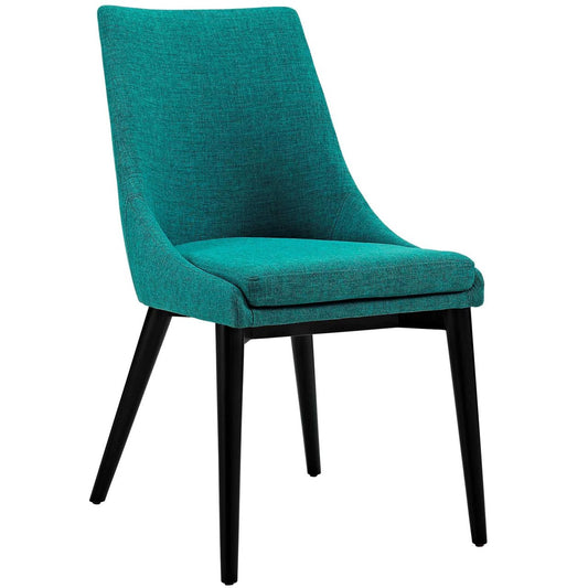 Viscount Fabric Dining Chair, Blue, Fabric 10758