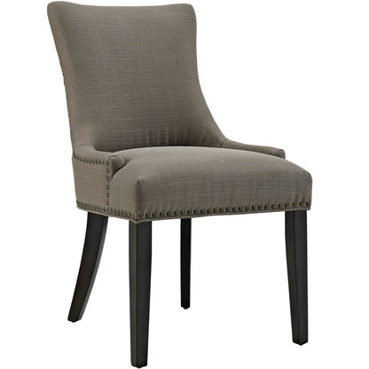 Marquis Fabric Dining Chair, Grey, Fabric 10765