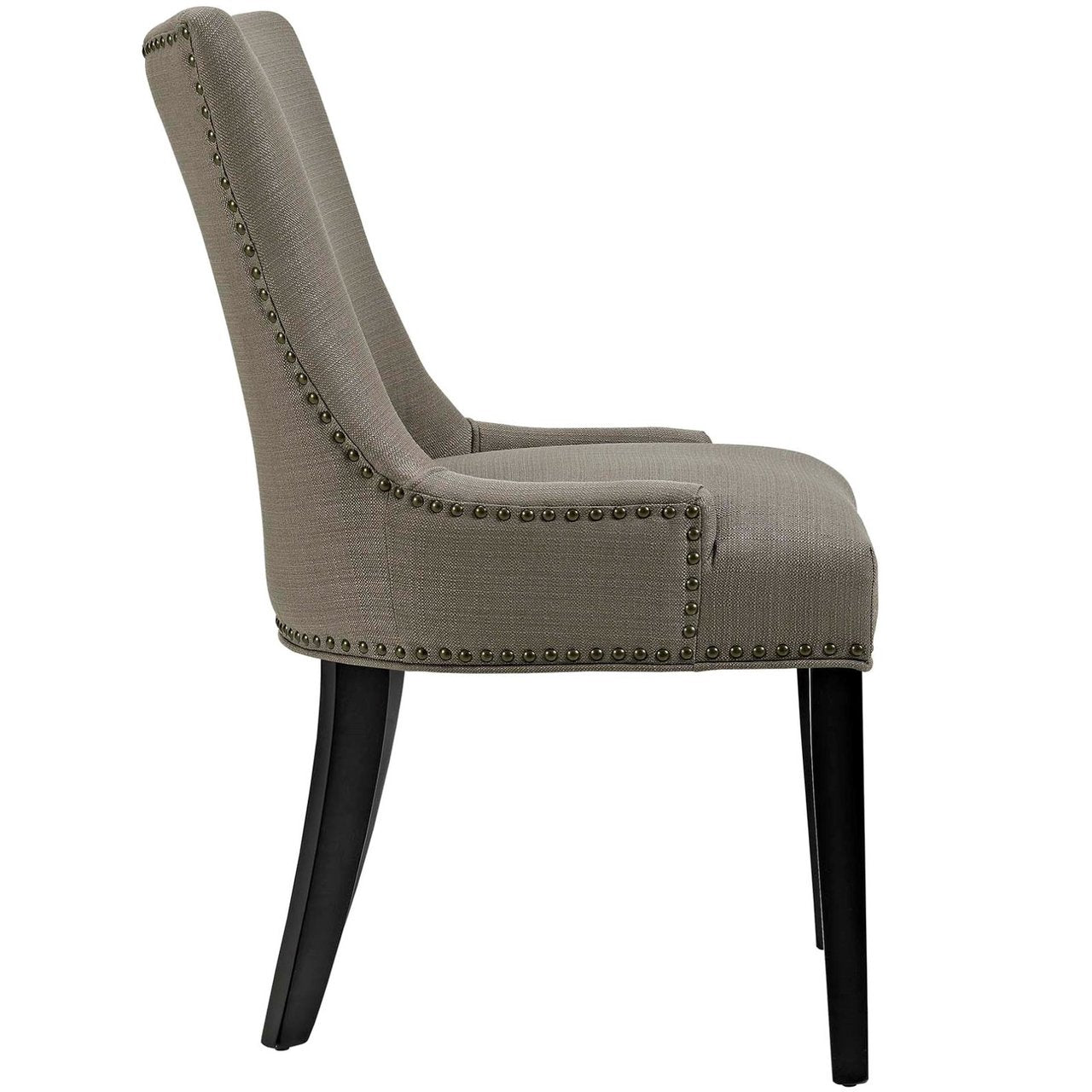 Marquis Fabric Dining Chair, Grey, Fabric 10765