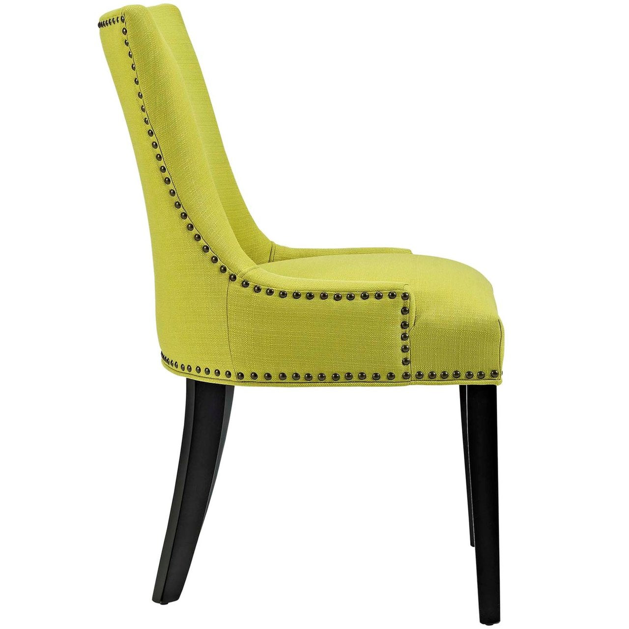 Marquis Fabric Dining Chair, Green, Fabric 10772