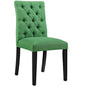 Duchess Fabric Dining Chair, Green, Fabric 10779