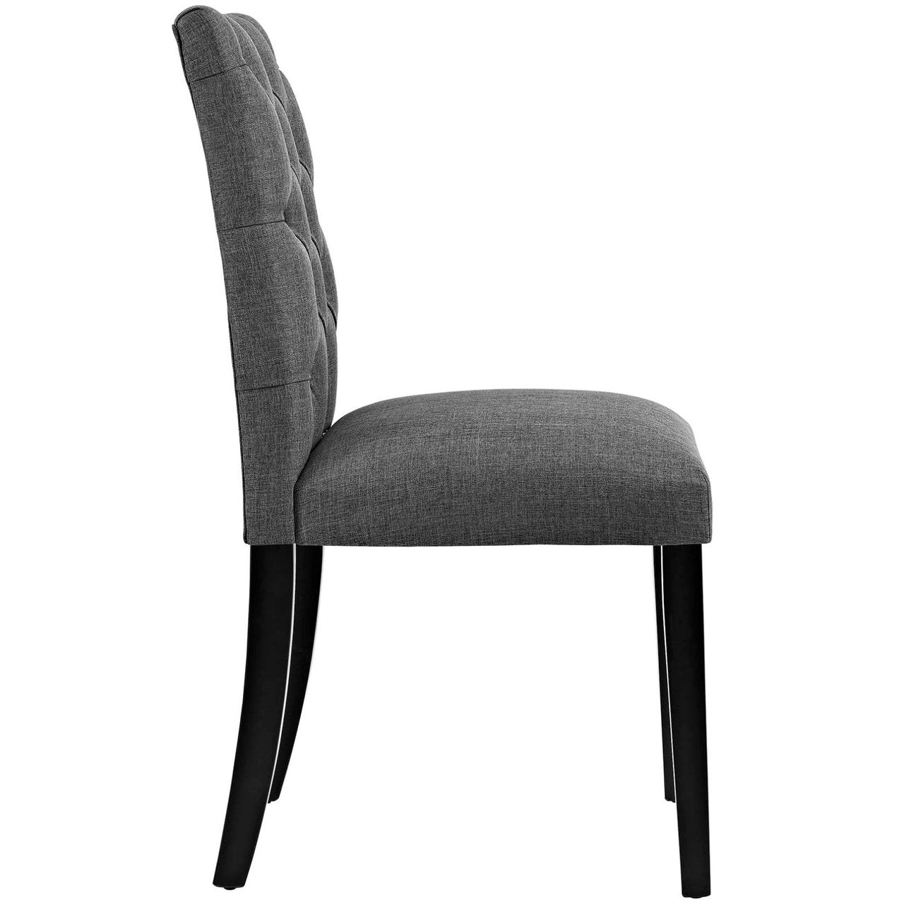 Duchess Fabric Dining Chair, Grey, Fabric 10780