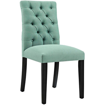 Duchess Fabric Dining Chair, Blue, Fabric 10781