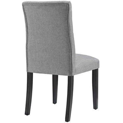 Duchess Fabric Dining Chair, Grey, Fabric 10782
