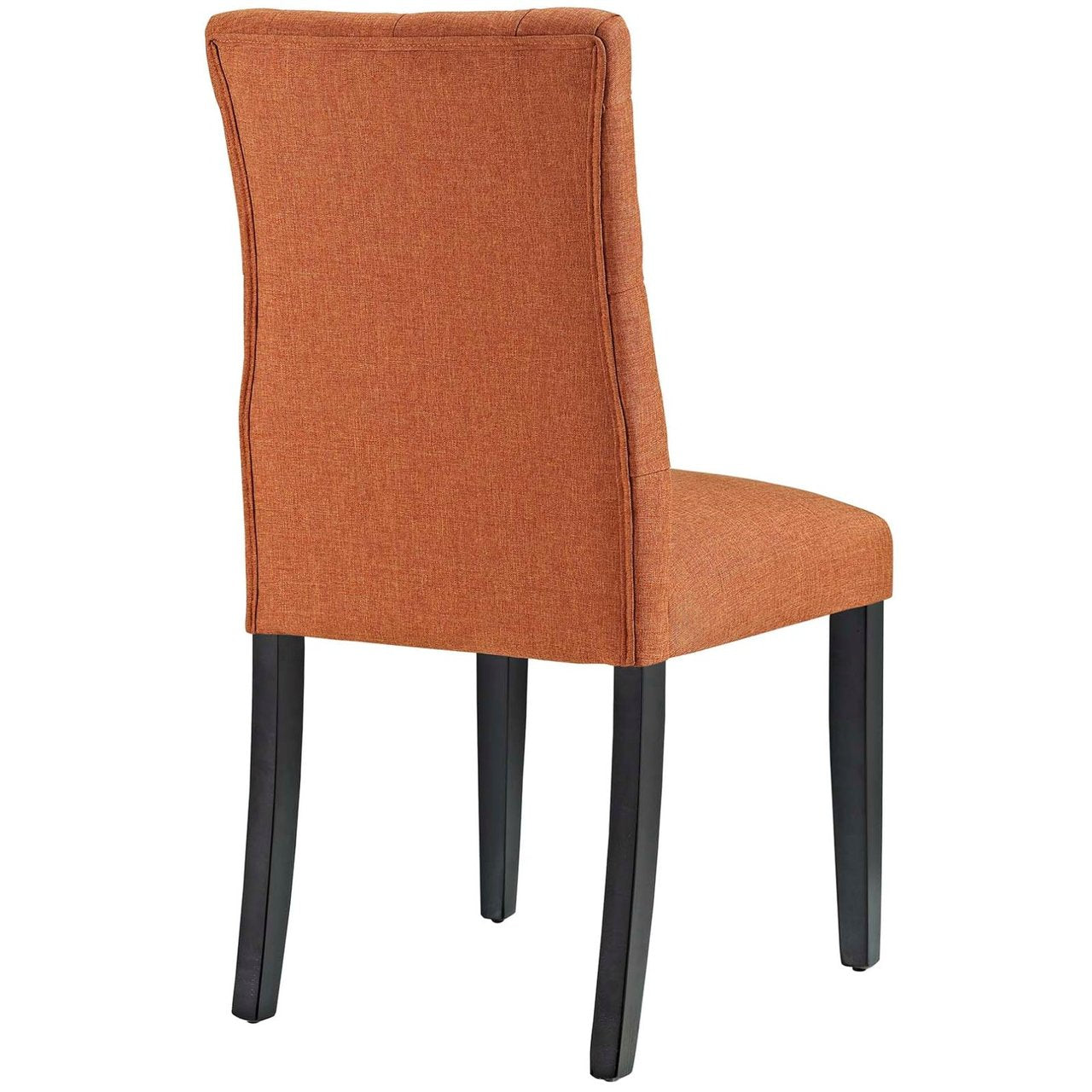 Duchess Fabric Dining Chair, Orange, Fabric 10783